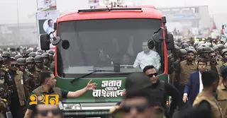 সংবর্ধনাস্থলের জনস্রোতে তারেক রহমান; নেতাকর্মীদের উচ্ছ্বাস-উন্মাদনা